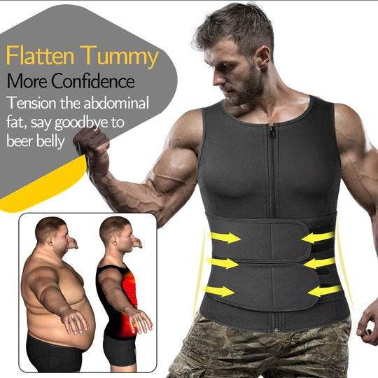 Thermovex - Ärmellose Kompressionsweste Für Herren