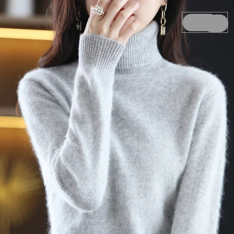 Ara | Weicher Rollkragenpullover aus Kaschmir | Damen Grau Decorique.de