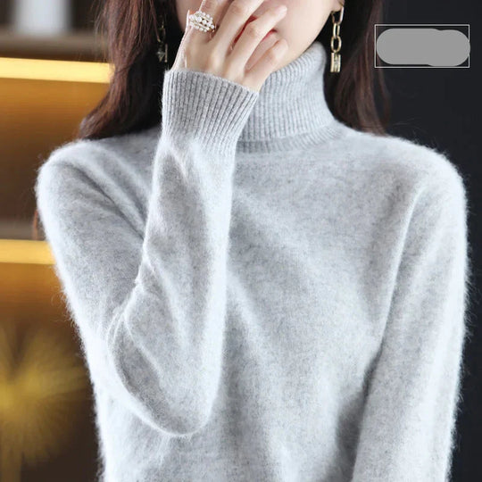 Ara | Weicher Rollkragenpullover aus Kaschmir | Damen Grau Decorique.de