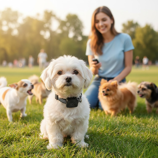 BarkEase | Sanftes Trainingshalsband für kleine Hunde Decorique.de