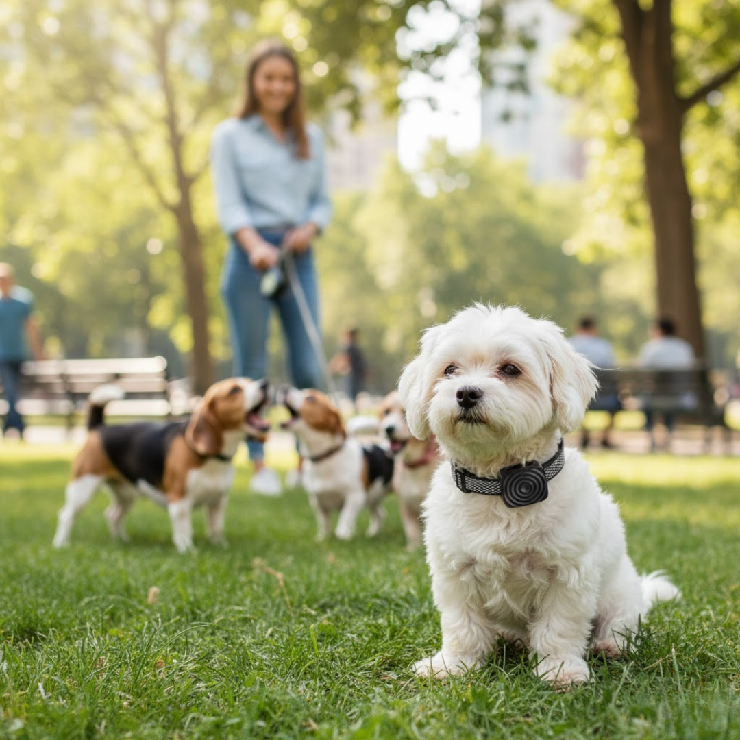 BarkEase | Sanftes Trainingshalsband für kleine Hunde Decorique.de