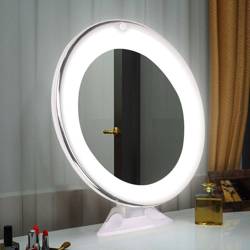BeautyPro | 10x Vergrößerung LED Schminkspiegel mit Beleuchtung Decorique.de