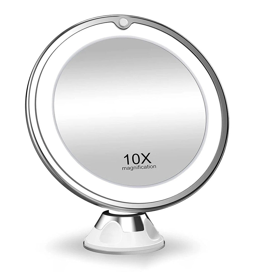 BeautyPro | 10x Vergrößerung LED Schminkspiegel mit Beleuchtung Decorique.de