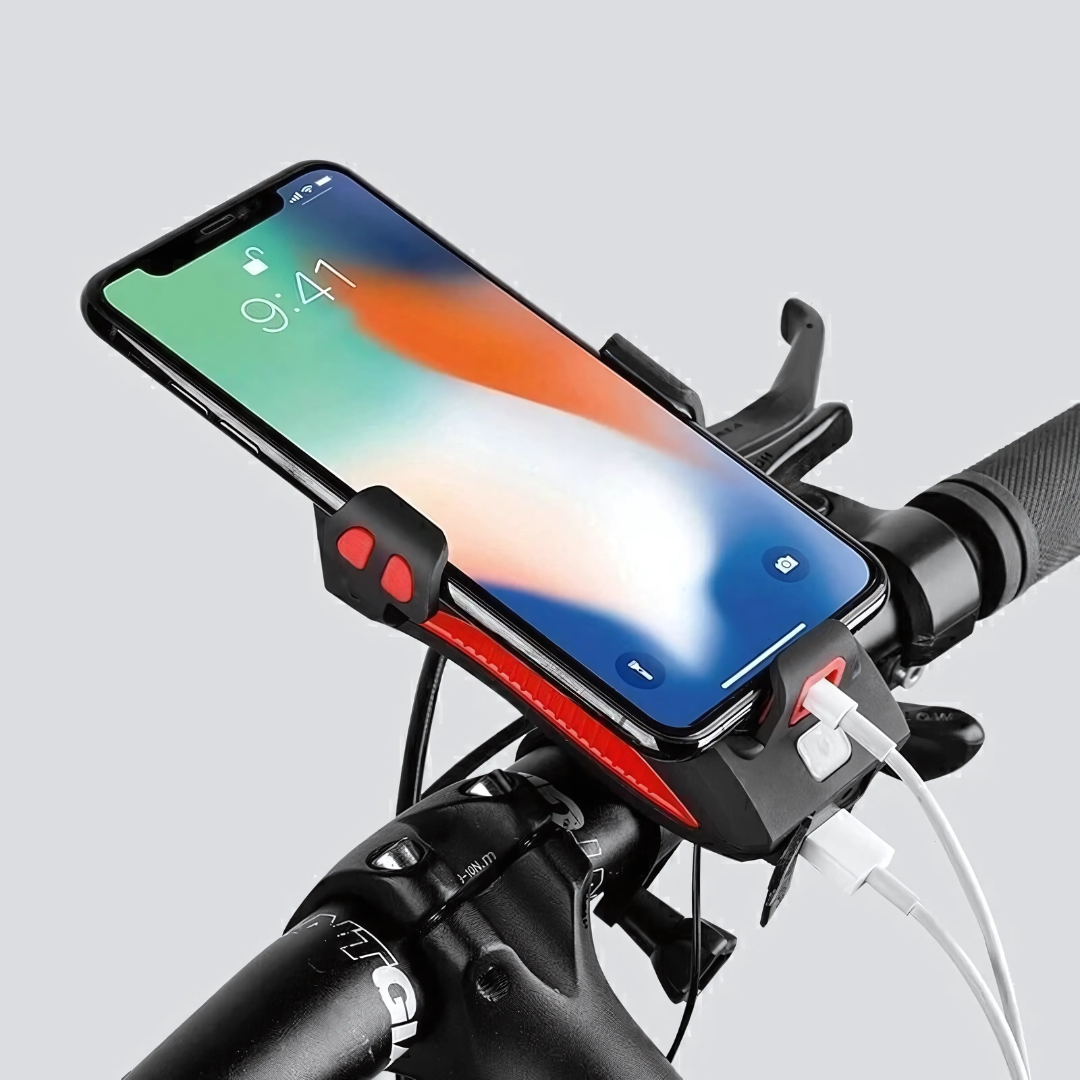 BrightRide | 4-in-1 Fahrradlicht mit Powerbank und 1500 Lumen LED Decorique.de