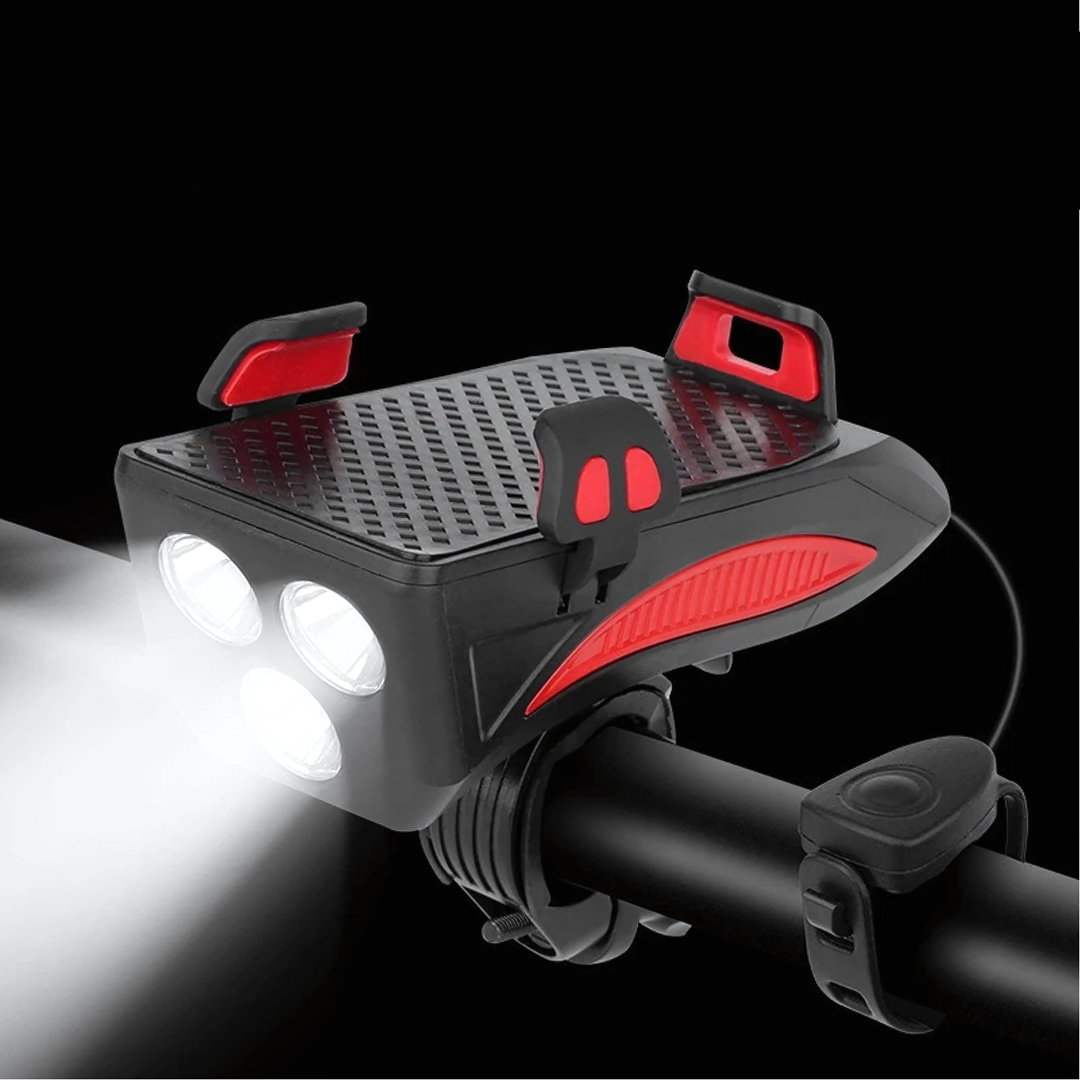 BrightRide | 4-in-1 Fahrradlicht mit Powerbank und 1500 Lumen LED Decorique.de