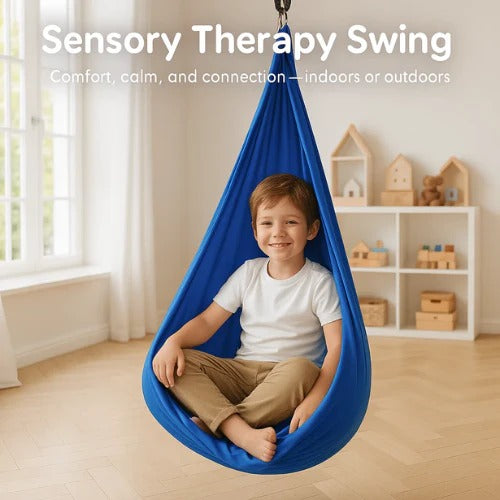CalmSwing | Sensorische Autismus-Therapie-Schaukel für Innen- und Außenbereich Decorique.de
