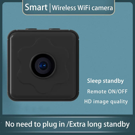 CamDot | Kabellose Smart-Kamera mit 128 GB SD-Kartensupport Decorique.de