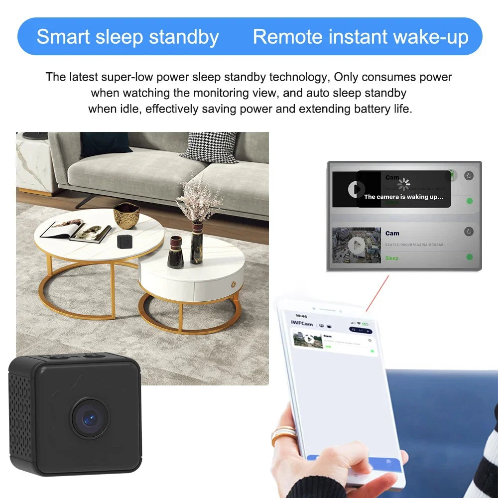 CamDot | Kabellose Smart-Kamera mit 128 GB SD-Kartensupport Decorique.de