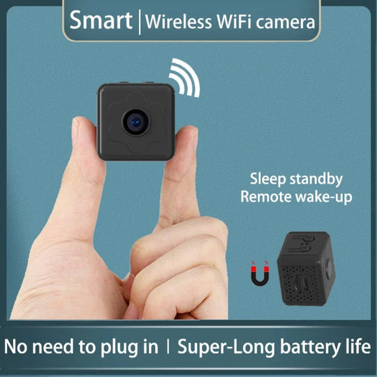 CamDot | Kabellose Smart-Kamera mit 128 GB SD-Kartensupport Decorique.de