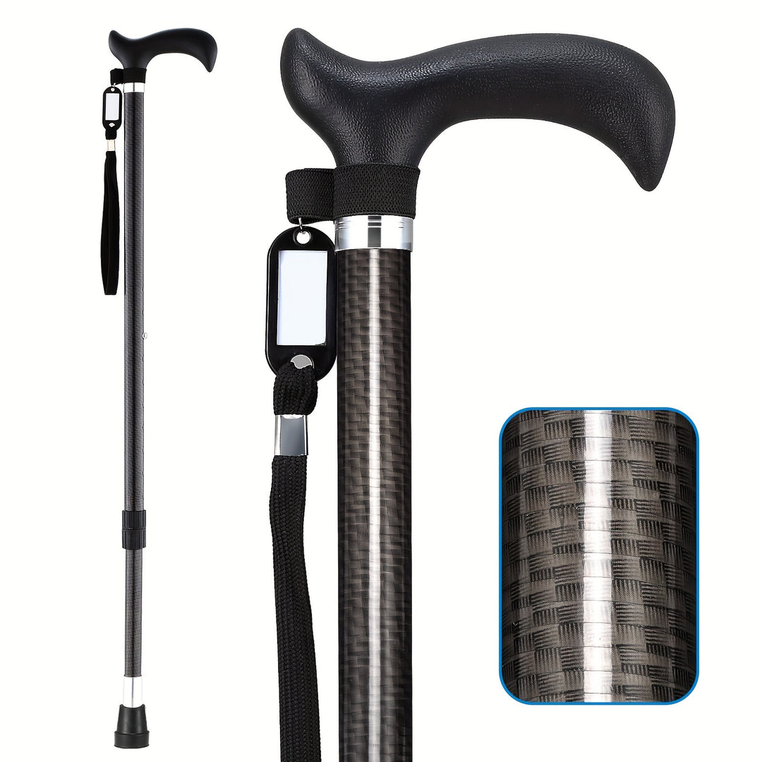 CarbonGlide | Gehstock aus Carbon – Ultraleicht & Höhenverstellbar Decorique.de