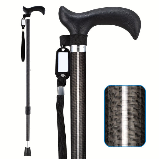CarbonGlide | Gehstock aus Carbon – Ultraleicht & Höhenverstellbar Decorique.de