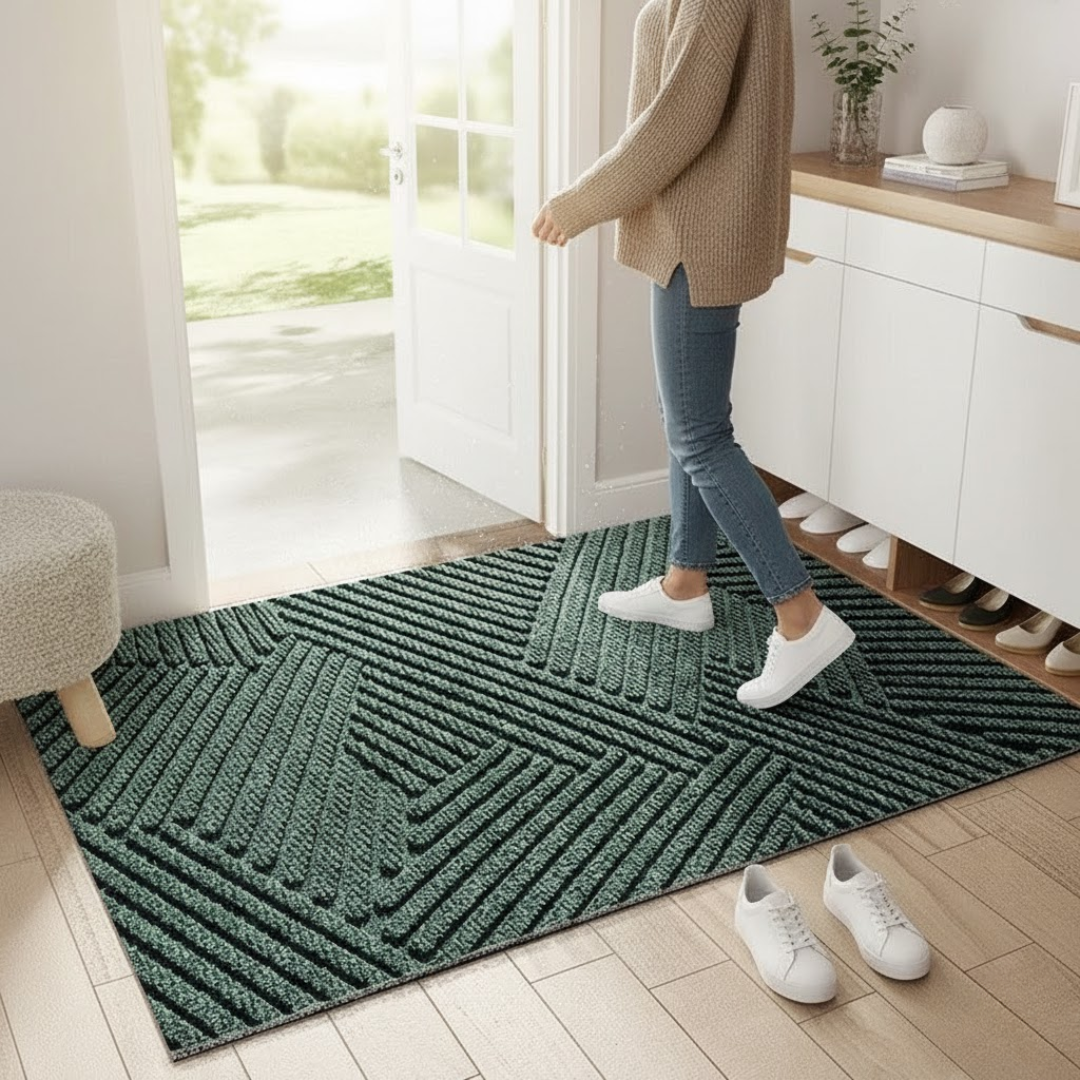 CleanStep | Dauerhaft Rutschfest Sandfänger Fußmatte Decorique.de