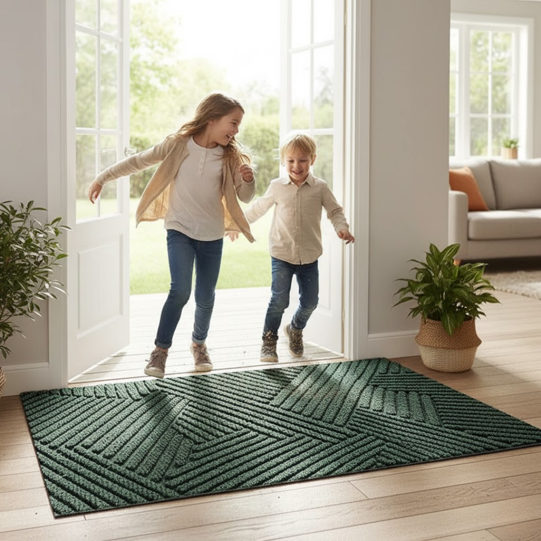 CleanStep | Dauerhaft Rutschfest Sandfänger Fußmatte Decorique.de