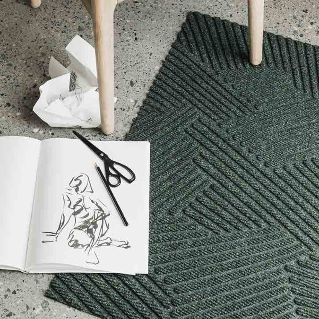 CleanStep | Dauerhaft Rutschfest Sandfänger Fußmatte Decorique.de