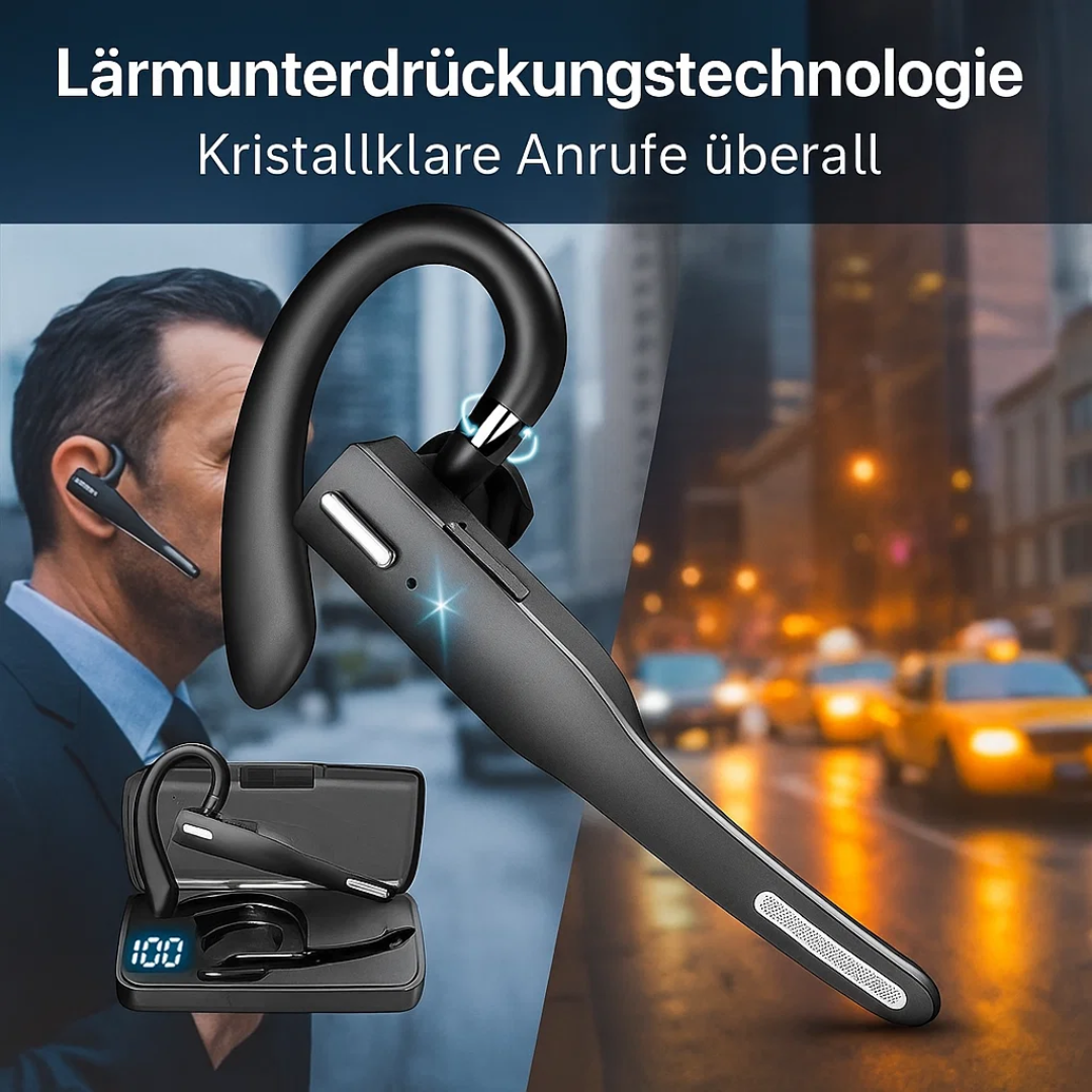 ClearCom | Kabelloses Trucker-Bluetooth-5.1-Ohrhörer-Headset Decorique.de