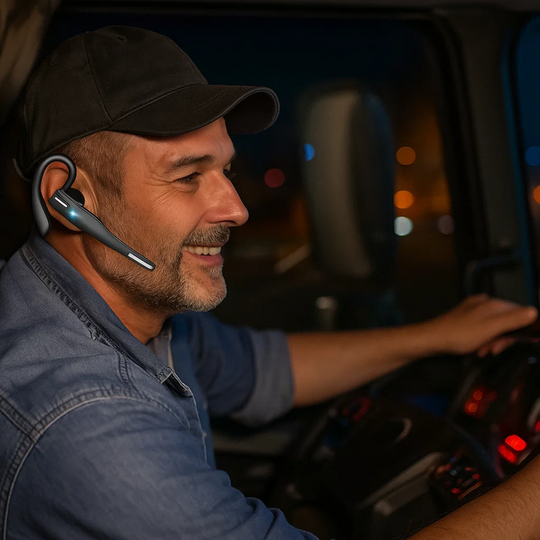 ClearCom | Kabelloses Trucker-Bluetooth-5.1-Ohrhörer-Headset Decorique.de