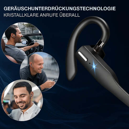 ClearCom | Kabelloses Trucker-Bluetooth-5.1-Ohrhörer-Headset Decorique.de