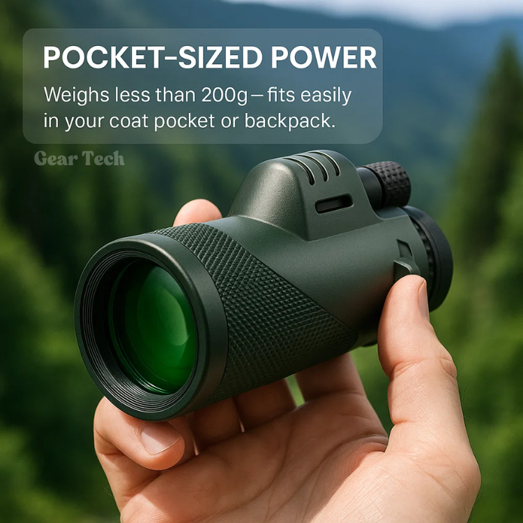 ClearSight | 600x Ultra-Zoom Monokular – Leicht, Kompakt & Wetterfest Decorique.de