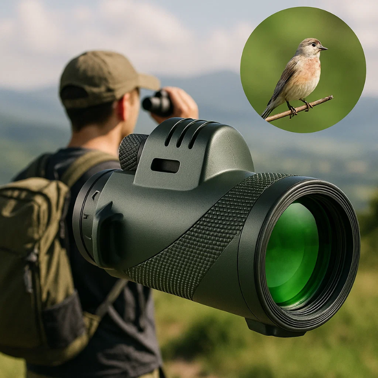 ClearSight | 600x Ultra-Zoom Monokular – Leicht, Kompakt & Wetterfest Decorique.de