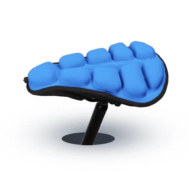 CloudRide | Aufblasbarer Fahrradsattelbezug mit Luftpolster & Stoßdämpfung Blau Decorique.de