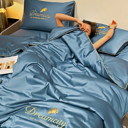 CoolDream | Atmungsaktive Eisseiden-Bettdecke Decorique.de