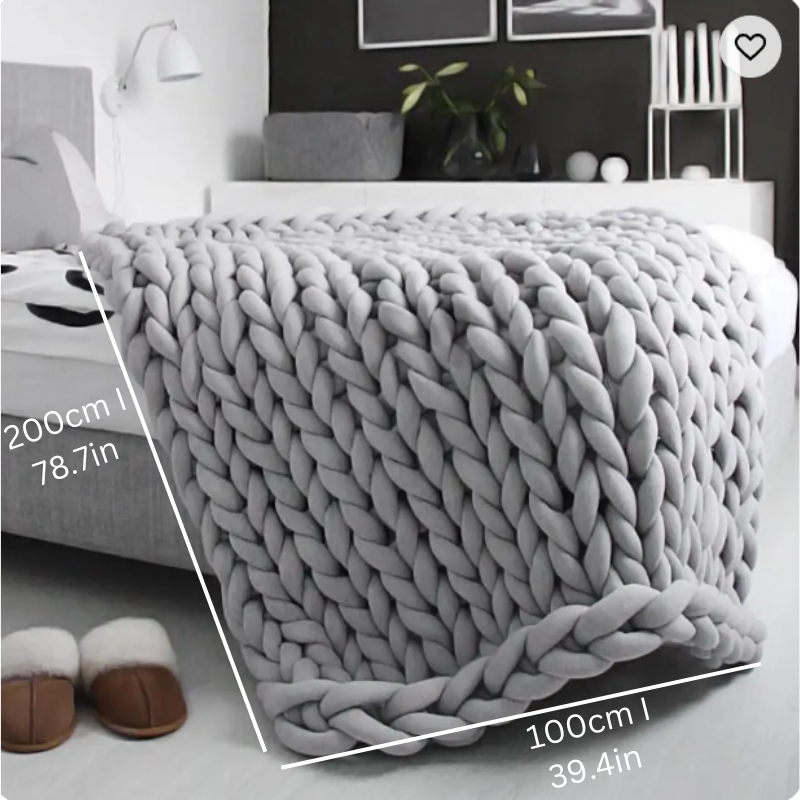 CuddleDream | Gewichtsdecke aus Bio-Baumwolle für erholsamen Schlaf Decorique.de