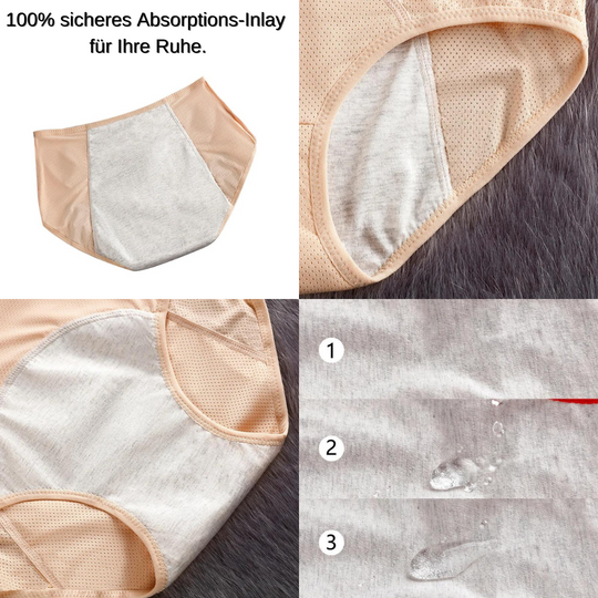 DryShield | Auslaufsichere Unterwäsche Decorique.de