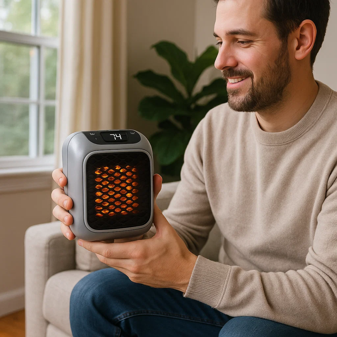 EcoHeat | Energiesparender Heizlüfter mit modernem Design Decorique.de