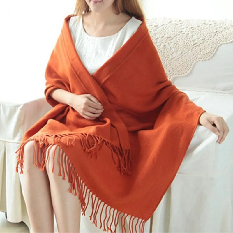 Elouise | Kaschmir Schal – Weich, Warm & Stilvolles Karomuster Decorique.de