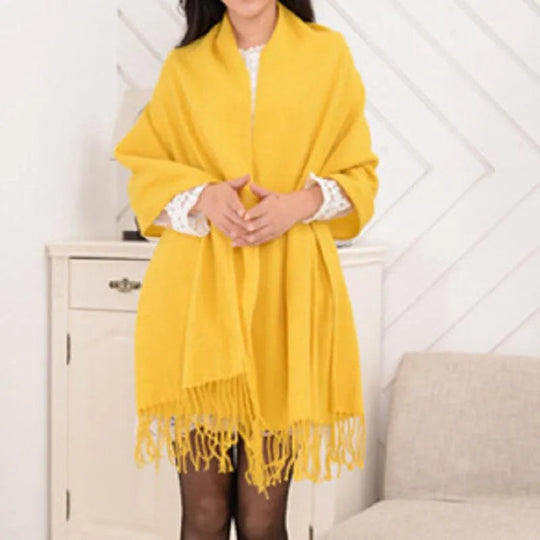 Elouise | Kaschmir Schal – Weich, Warm & Stilvolles Karomuster Decorique.de