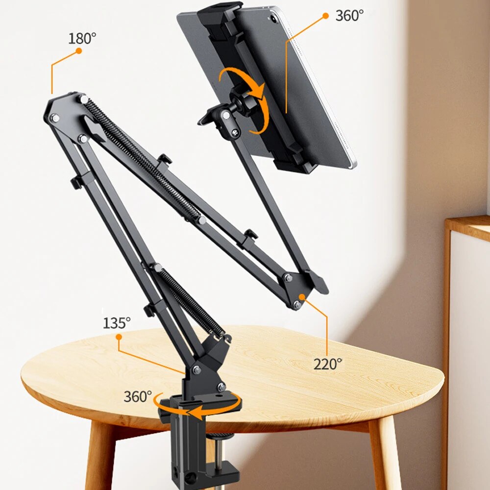 ErgoTab | Höhenverstellbarer Halter für Tablets bis 13 Zoll Decorique.de
