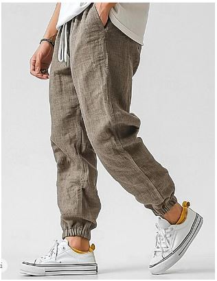 Fabio | Leichte Leinen-Cargohose | Herren Decorique.de