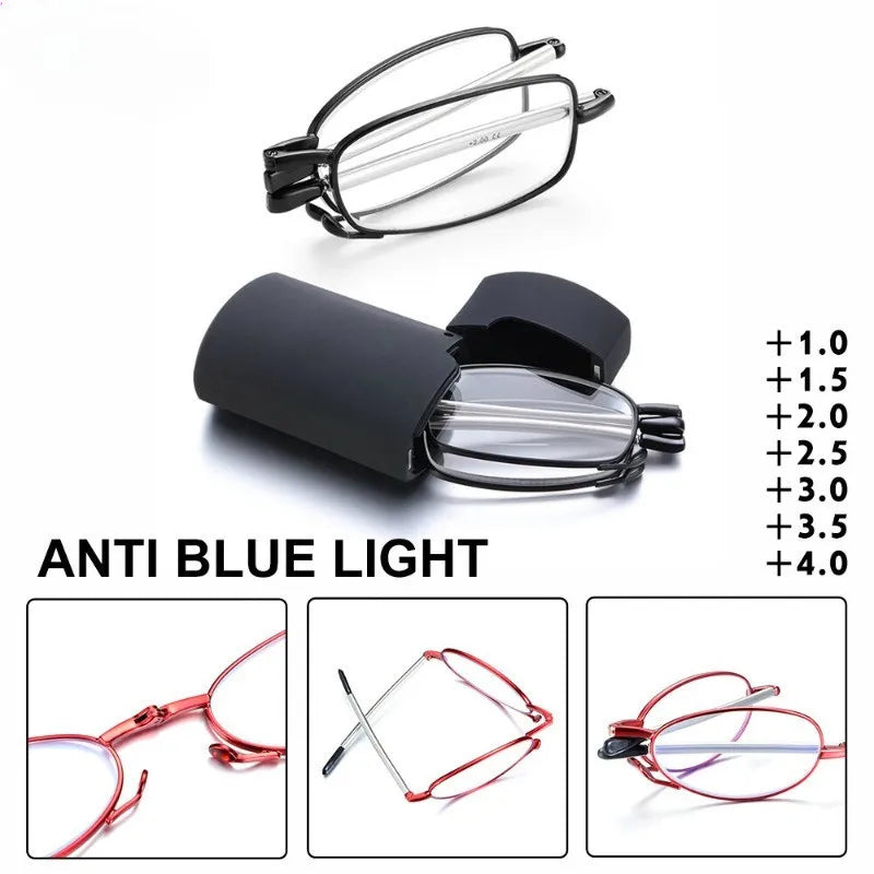 FoldGlass | Ultrakompakte Lesebrille mit Etui Decorique.de