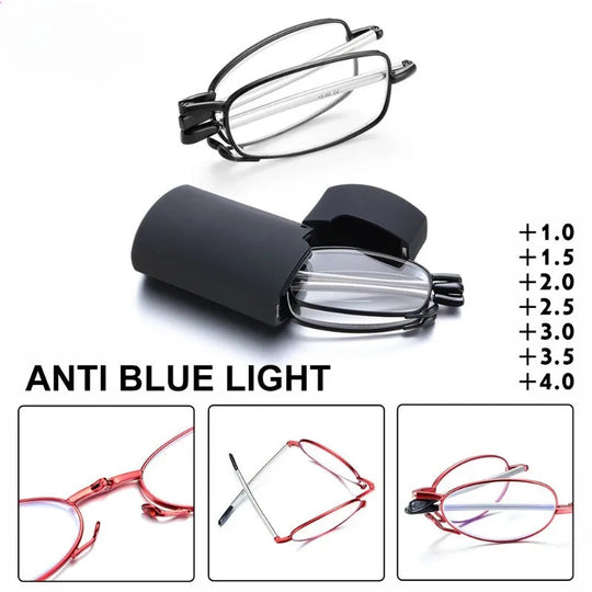 FoldGlass | Ultrakompakte Lesebrille mit Etui Decorique.de