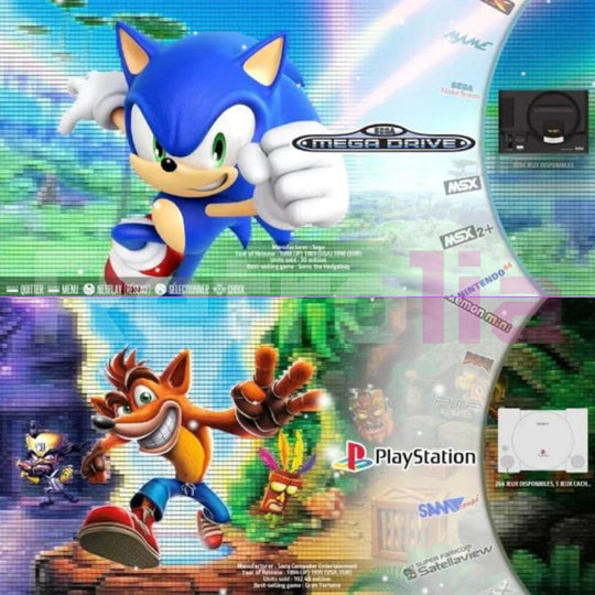 GamePort | Retro-Spielkonsole mit 20.000 Klassikern Decorique.de