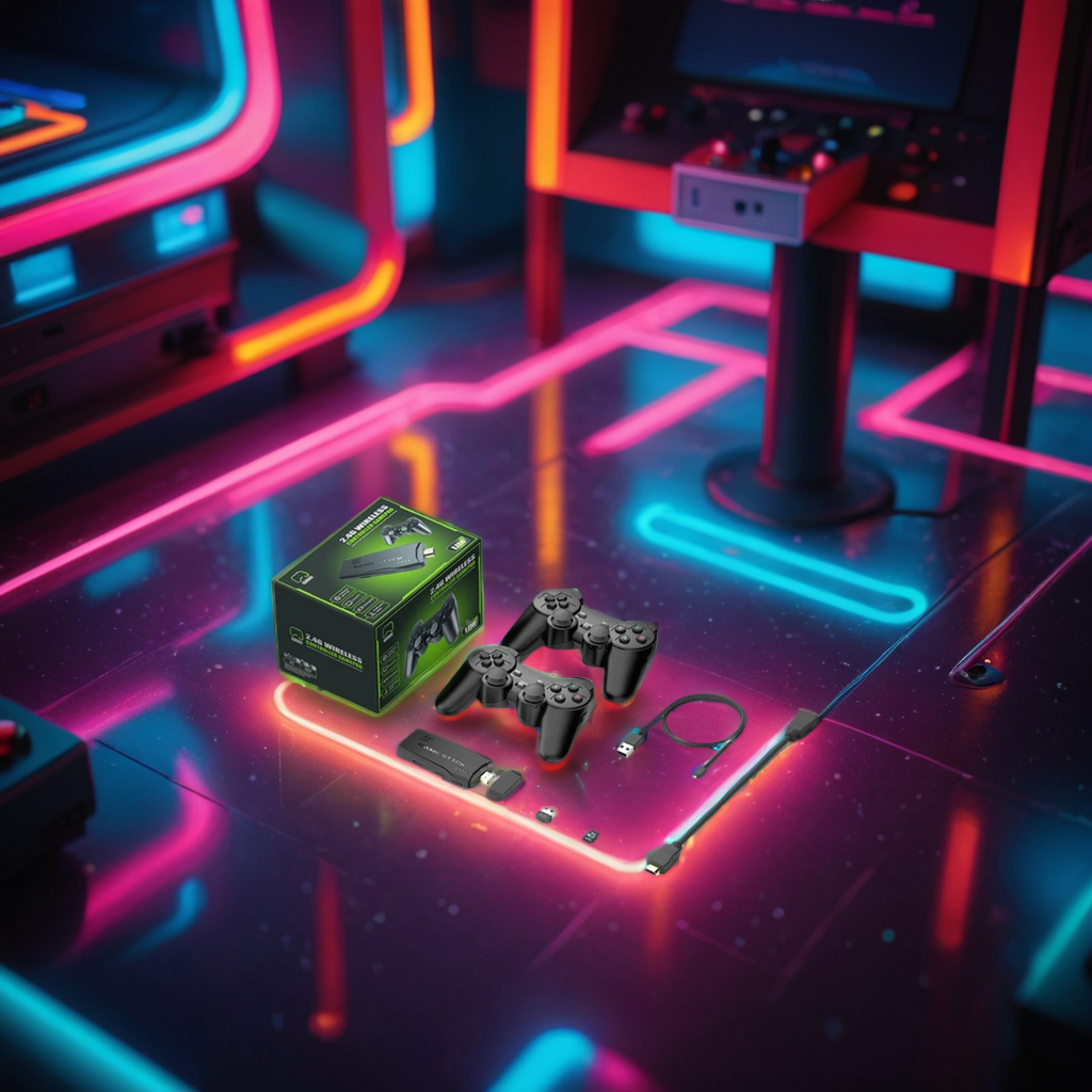 GamePort | Retro-Spielkonsole mit 20.000 Klassikern Decorique.de