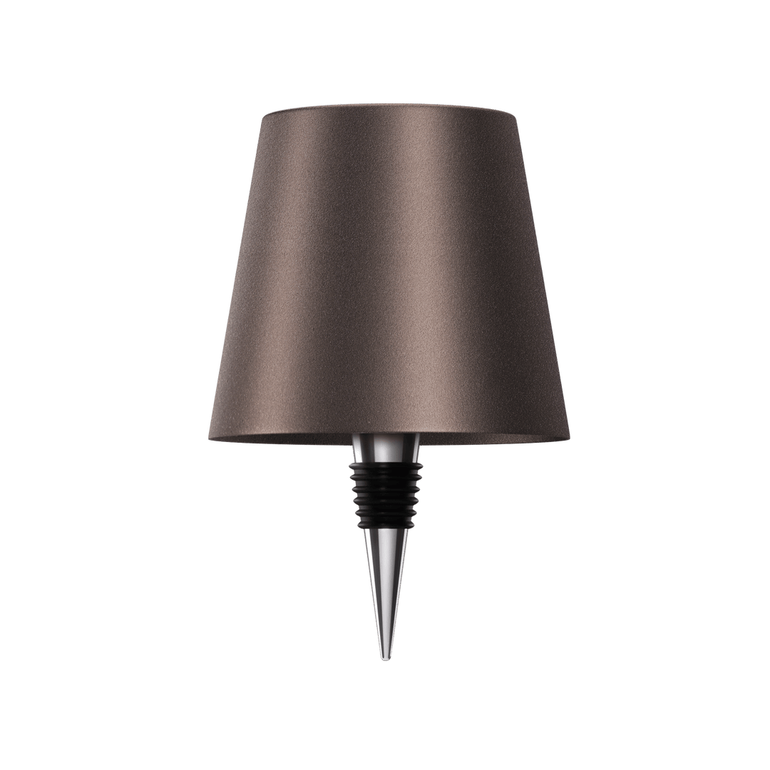 GlowBottle | Nachhaltige LED-Flaschenlampe Braun Decorique.de