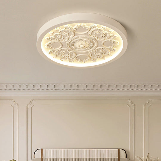 GlowMira | Moderne Harz-Deckenlampe mit variabler Lichtfarbe Hellbraun Decorique.de