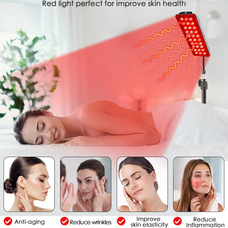 GlowRed | Beleuchtet Schmerz und Stress Decorique.de