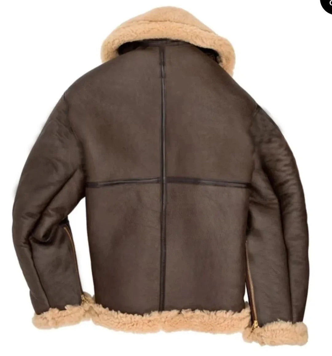 Hadrian | Pilotenjacke aus Schaffell – Luxus & Wärme Decorique.de