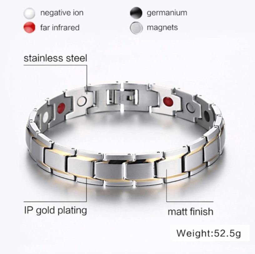 HealthMag Band | Magnetisches Gesundheitsarmband für Wohlbefinden Decorique.de