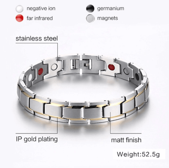 HealthMag Band | Magnetisches Gesundheitsarmband für Wohlbefinden Decorique.de