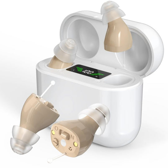 HearPure | Drahtlose wiederaufladbare Hörgeräte Beige Decorique.de