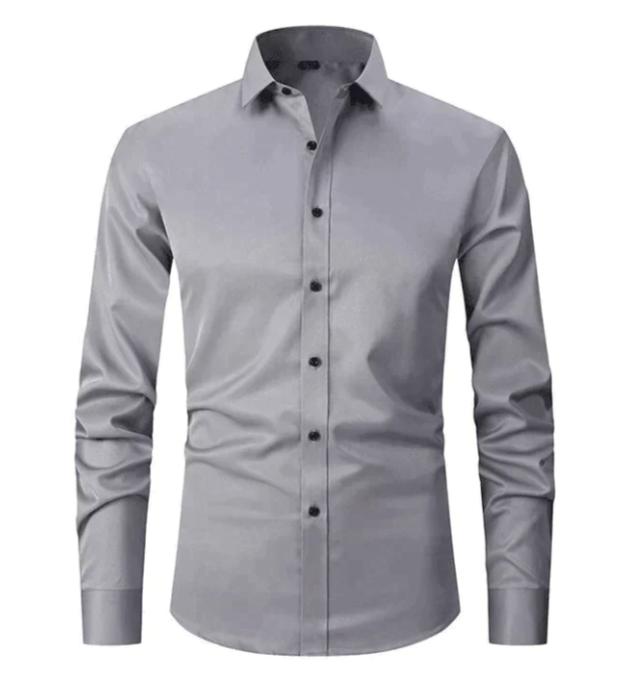Hugo | Herren Stretch Hemd – Eleganz & Super Stretch Komfort Grau Decorique.de