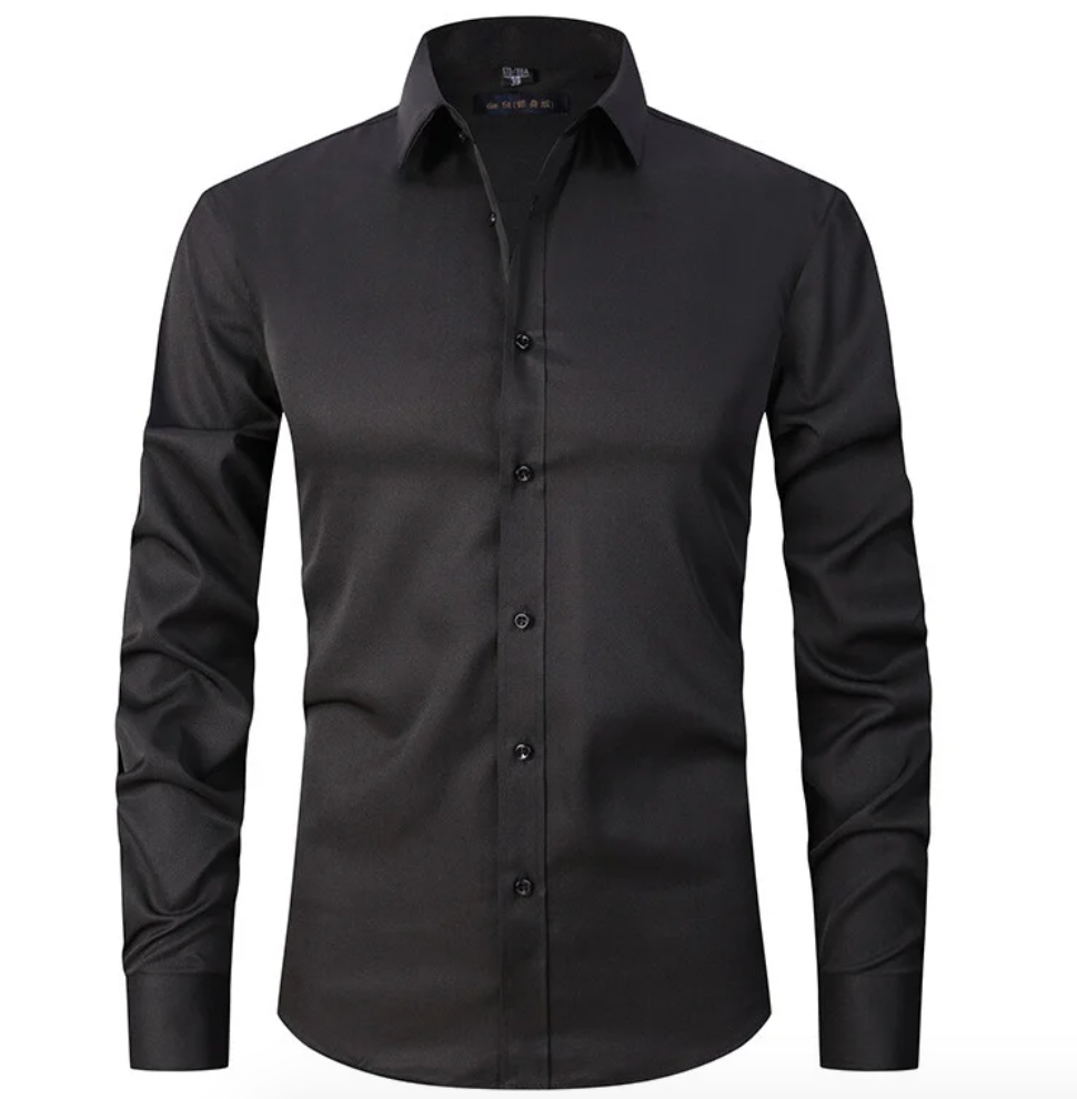 Hugo | Herren Stretch Hemd – Eleganz & Super Stretch Komfort Schwarz Decorique.de