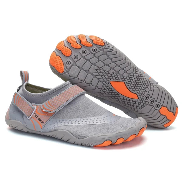 Kairo | Orthopädische Barfuß-Wasserschuhe | Herren Grau Decorique.de
