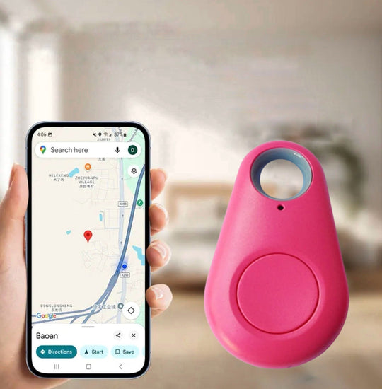 KidLocate | Mini GPS-Tracking-Gerät für Kinder mit Echtzeit-Ortung & SOS-Funktion Rosa 1+1 Gratis Decorique.de