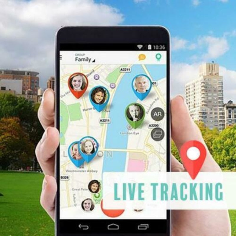 KidLocate | Mini GPS-Tracking-Gerät für Kinder mit Echtzeit-Ortung & SOS-Funktion Decorique.de