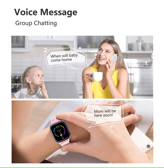 KidTrack | Smarte GPS-Uhr mit Videoanruf & Notruf Decorique.de