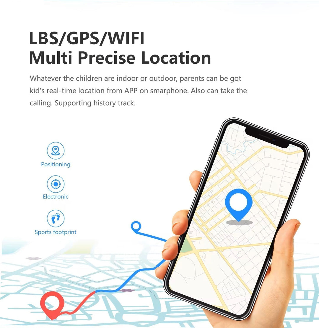 KidTrack | Smarte GPS-Uhr mit Videoanruf & Notruf Decorique.de